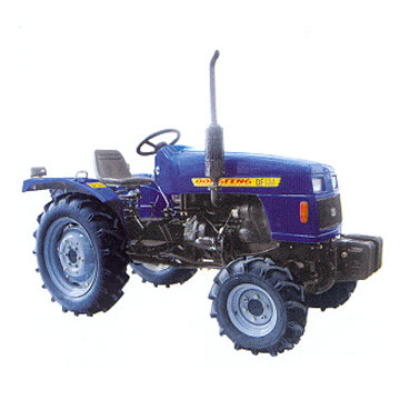 Four-wheel farm tractor transport type