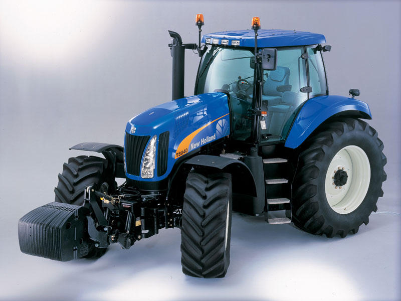 New Holland farm tractor